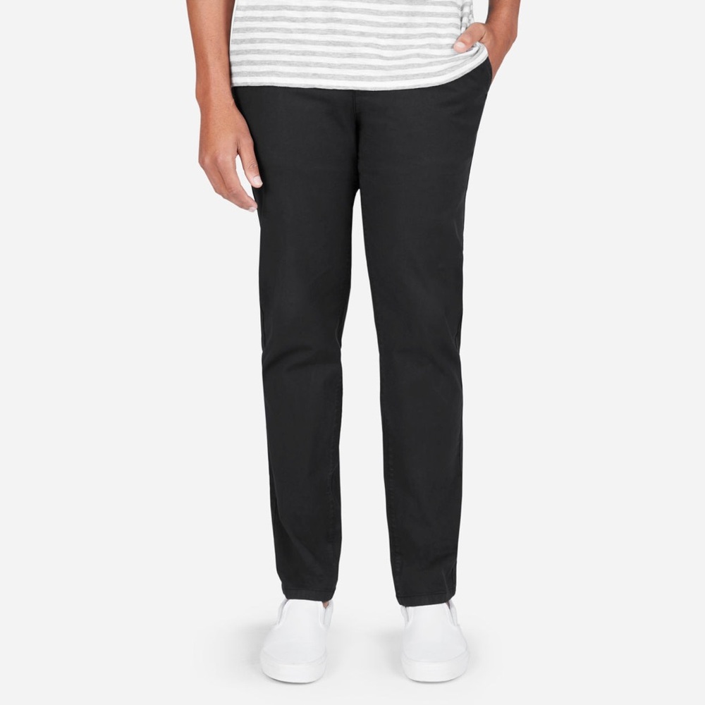 Everlane midweight chino in muted black size 31